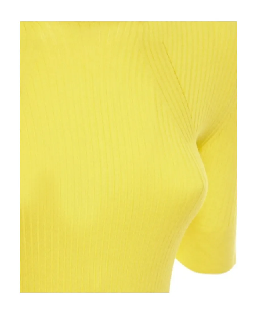 High-Neck Knitted Pullover