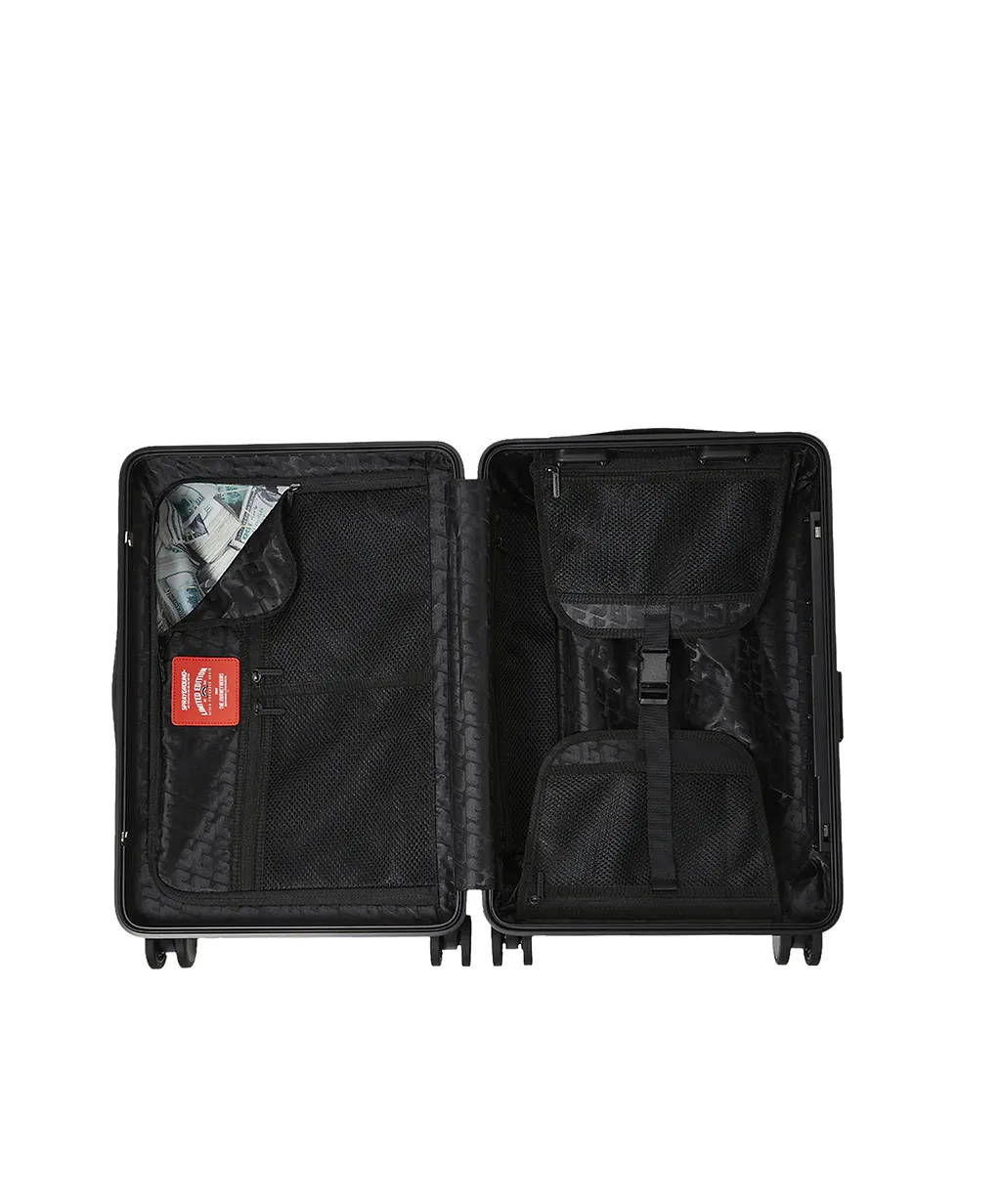Printed Trolley Suitcase