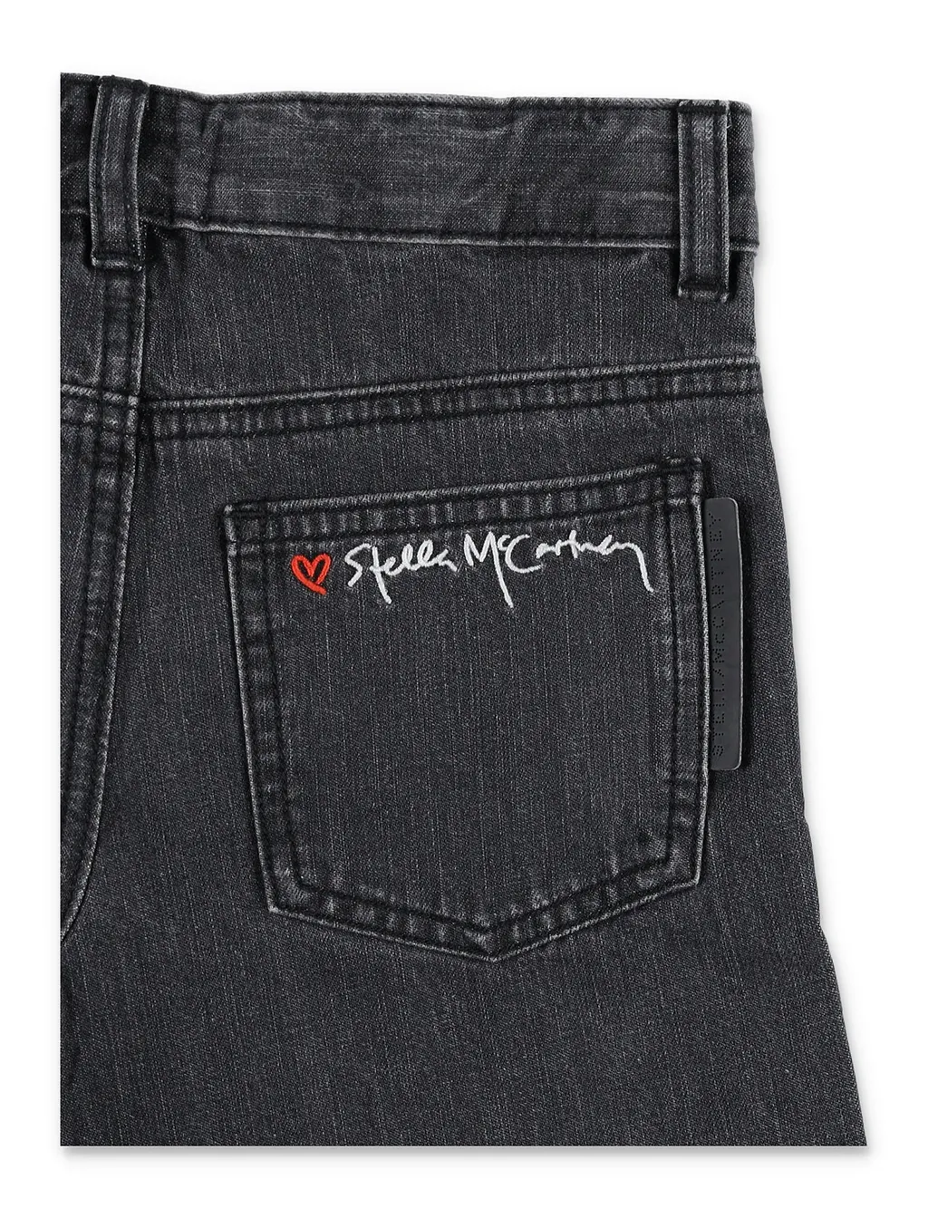 Stella Mccartney Kids Logo Embroidered Straight-Leg Trousers