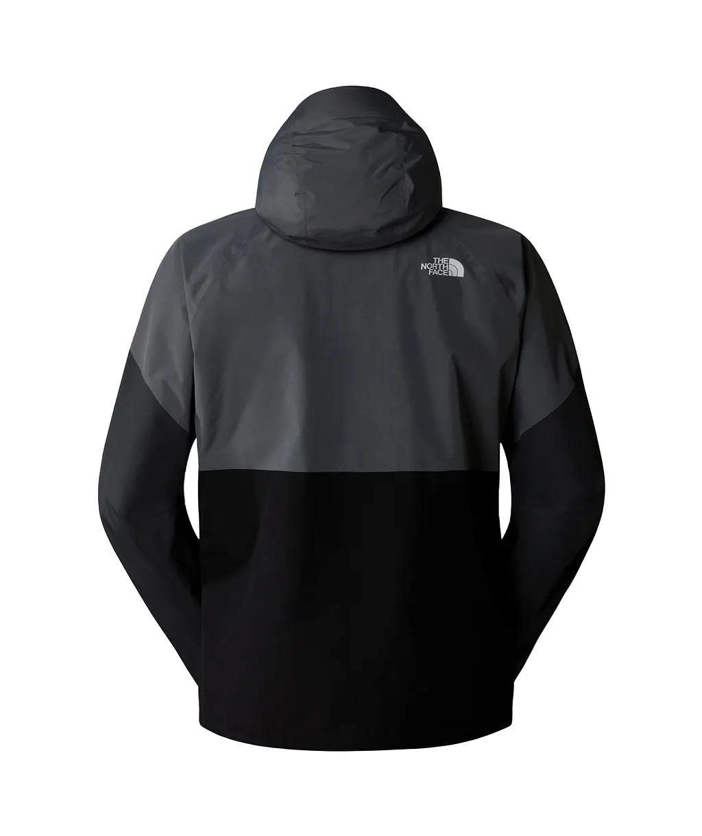 Colour-Block Hooded Jacket