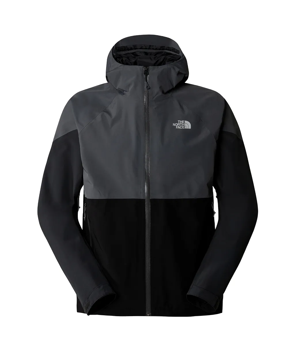 Colour-Block Hooded Jacket
