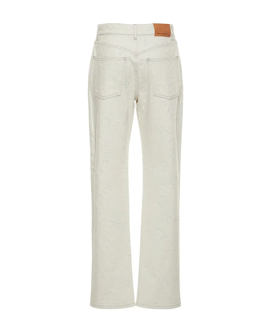 Logo Casual Long Jeans