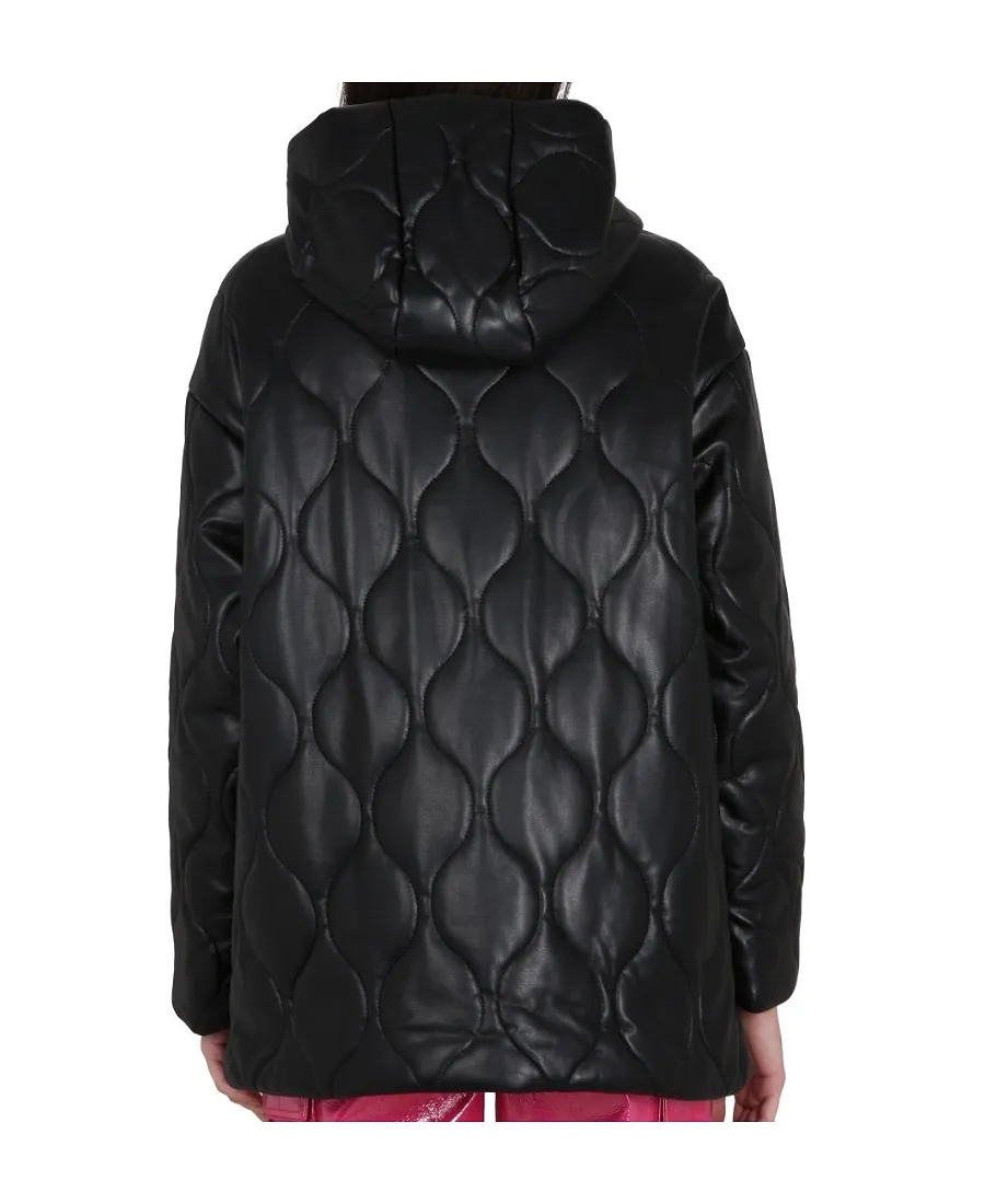 Long-Sleeved Quilted Jacket