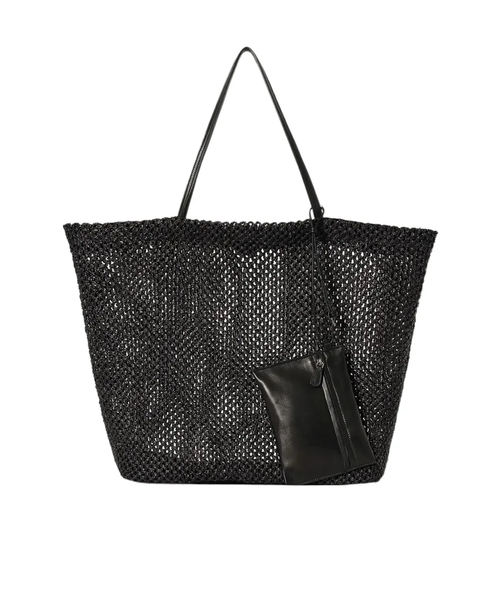 The Row Barn Open-Weave Tote Bag