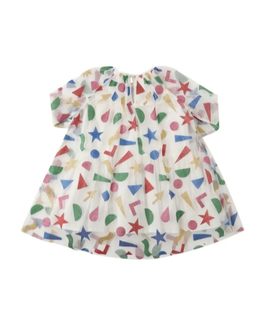 Logo Print Dress
