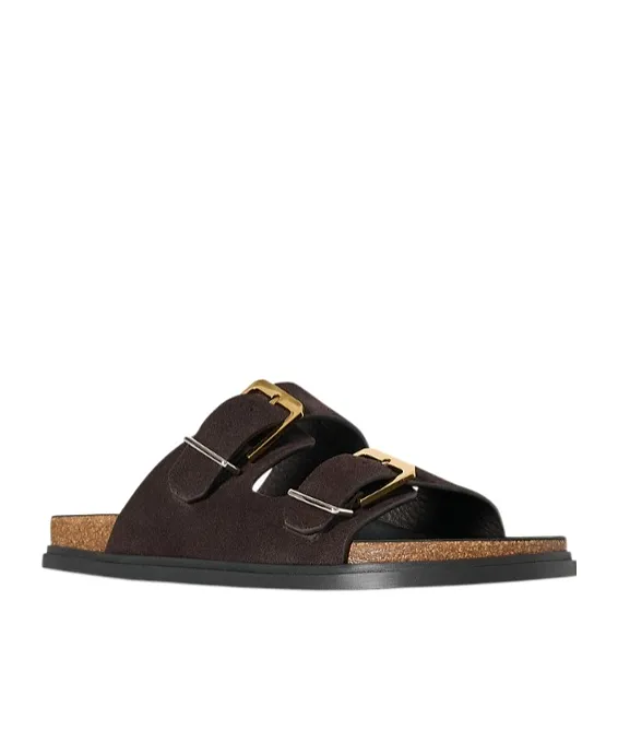 Buckle-Fastening Sandals