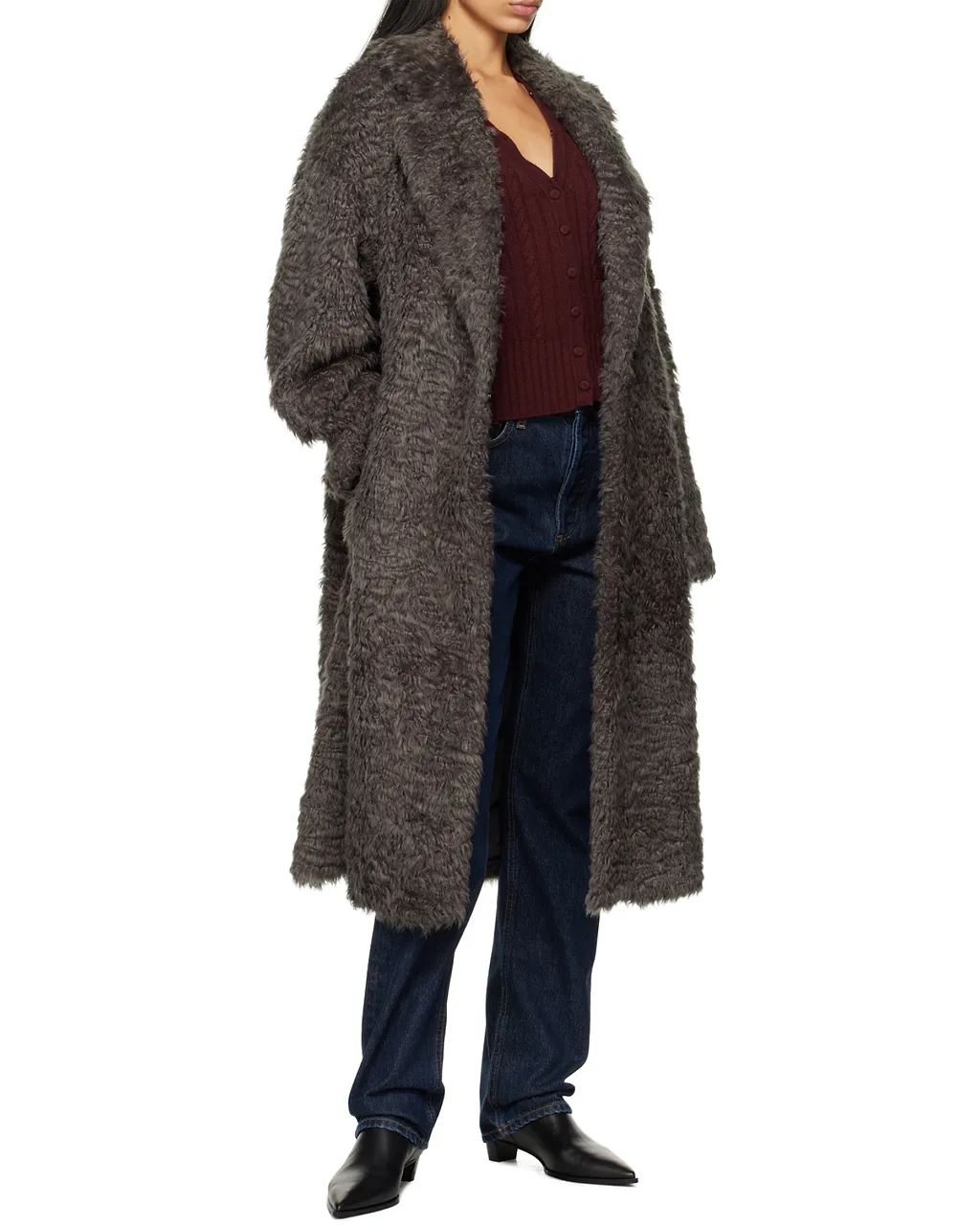 Stand Studio Nicole Straight Hem Coat