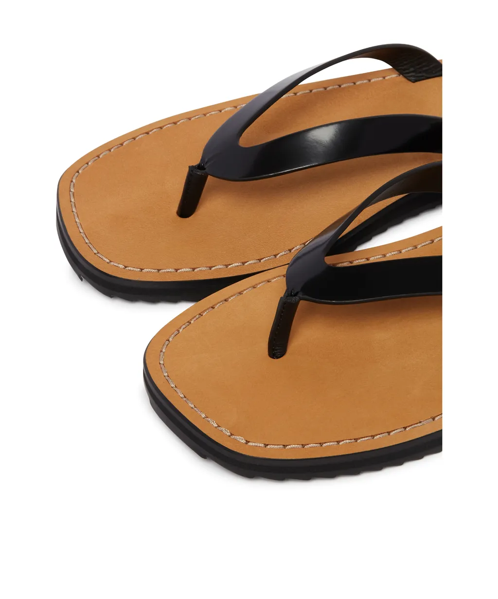 City Thong-Strap Sandals