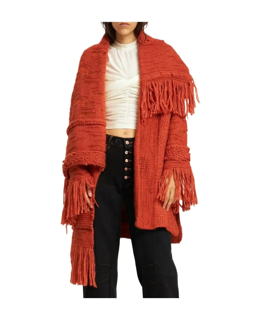 Logo Wool Coat
