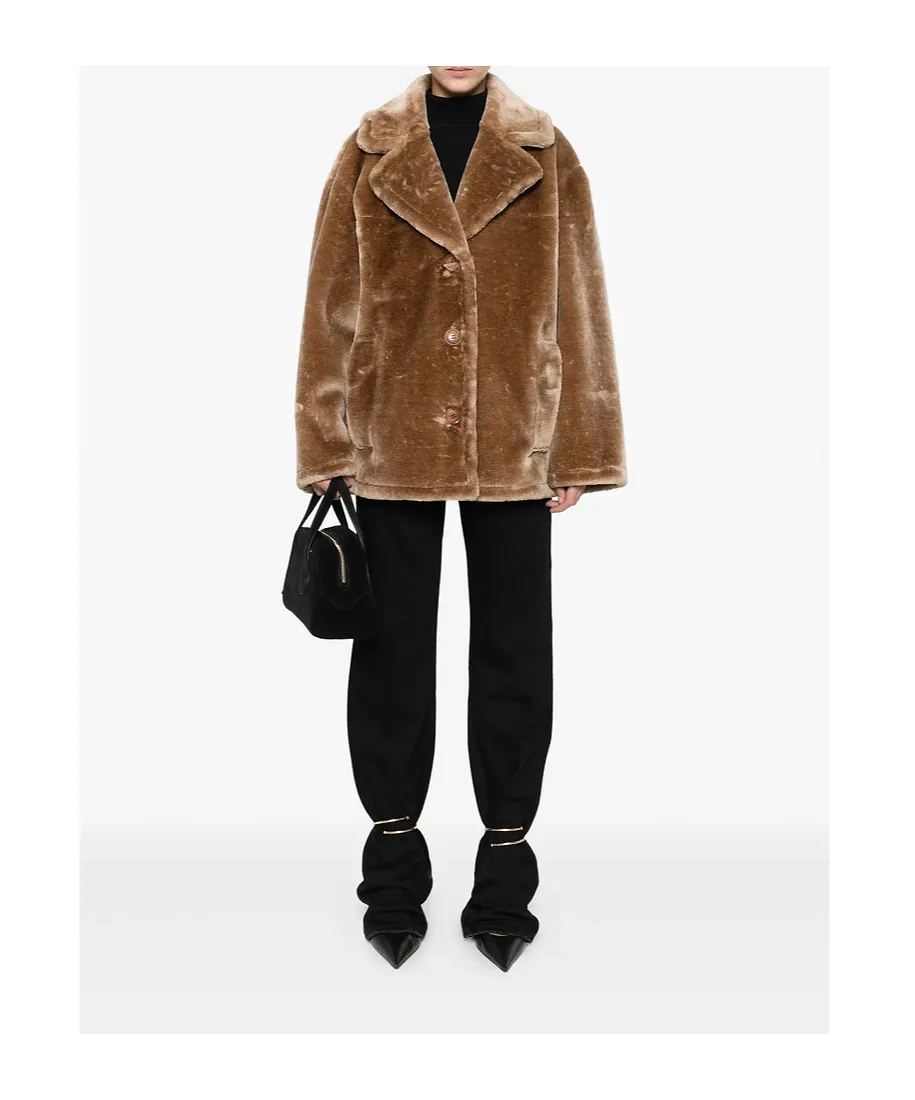 V-Neck Long-Sleeved Suit Jacket