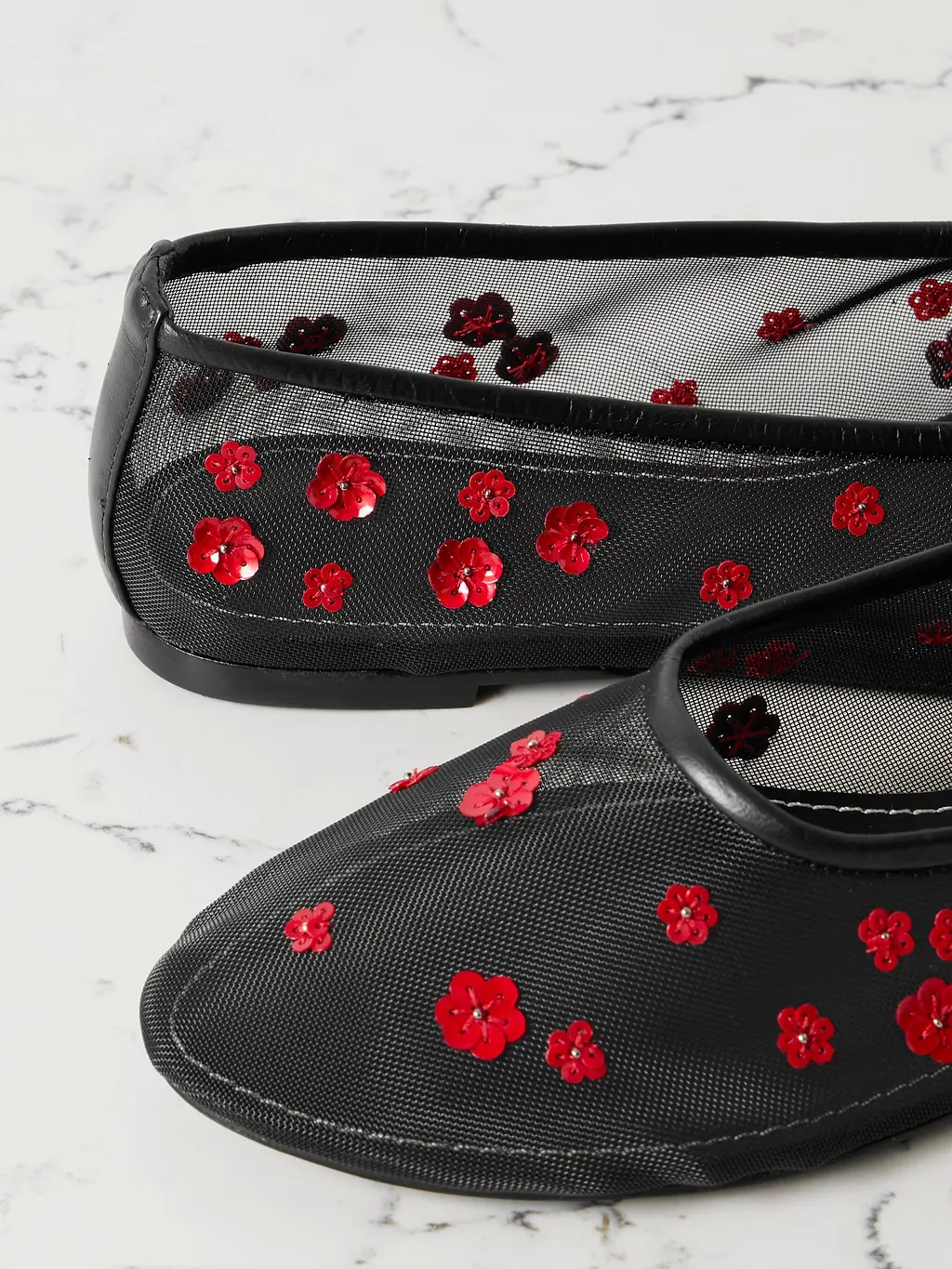 Alba Mesh Ballet Flats