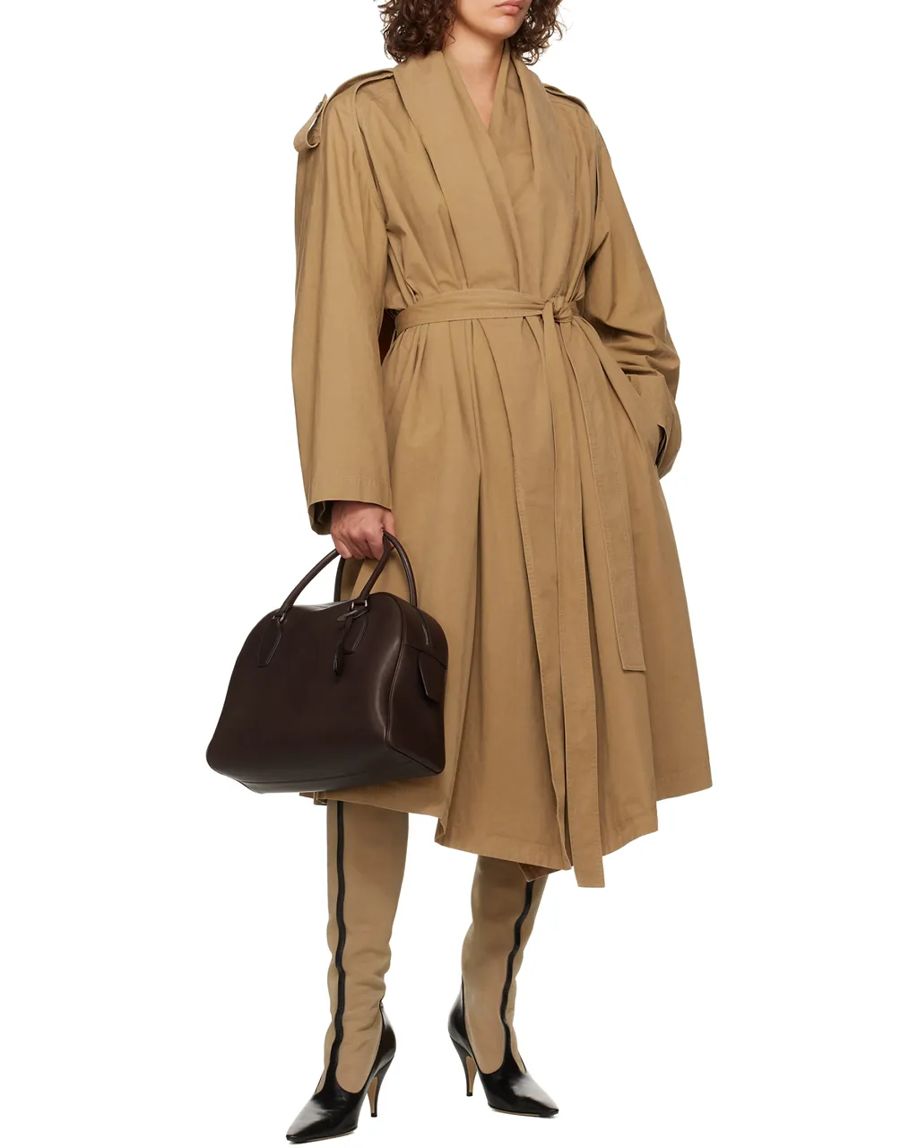 Double-Handle Handbag