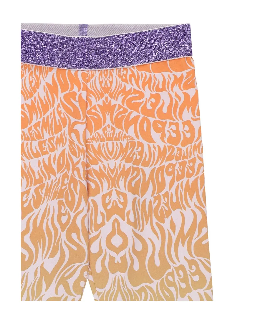 Multicolored Logo Pants