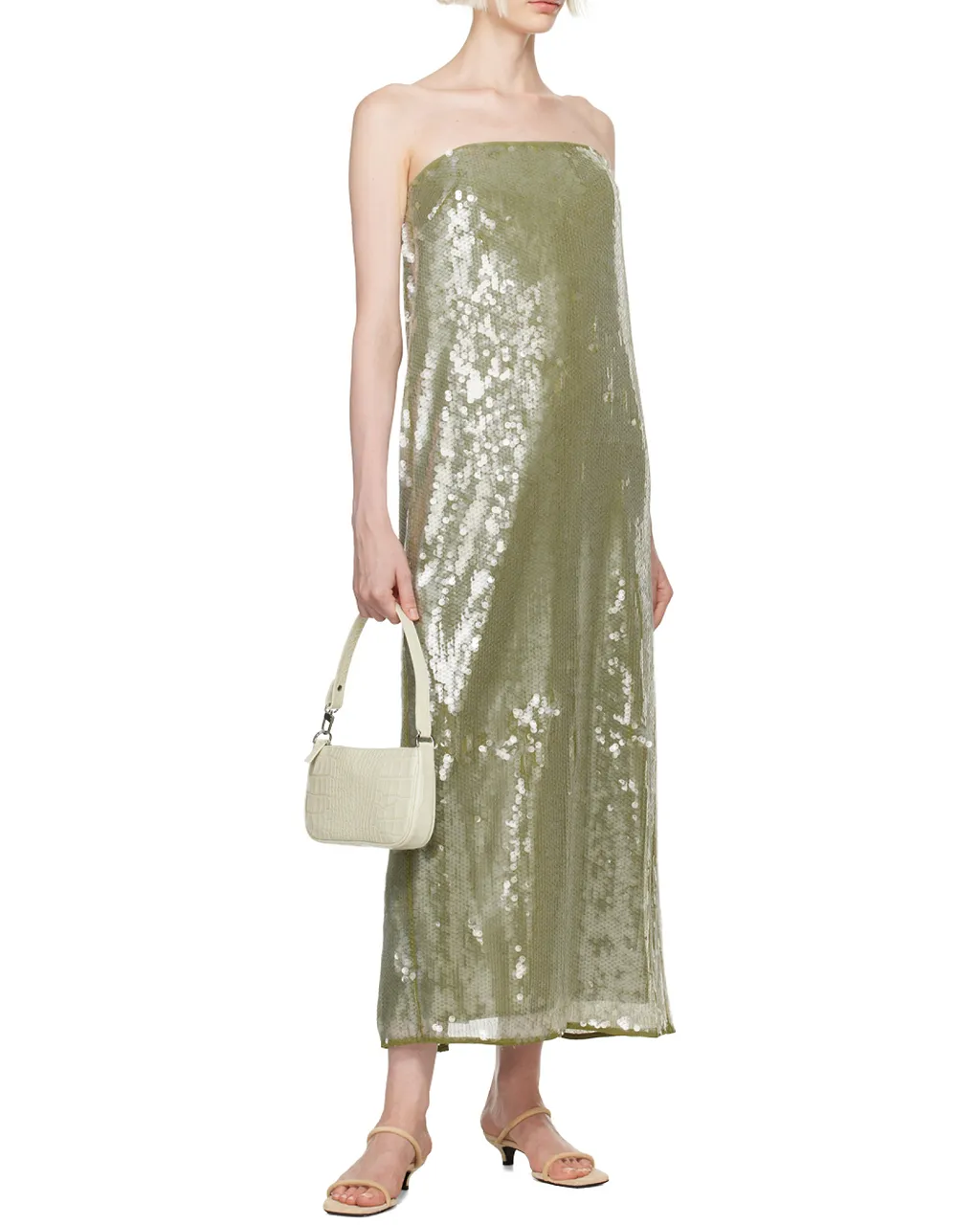 Casey Strapless Sequin Dress