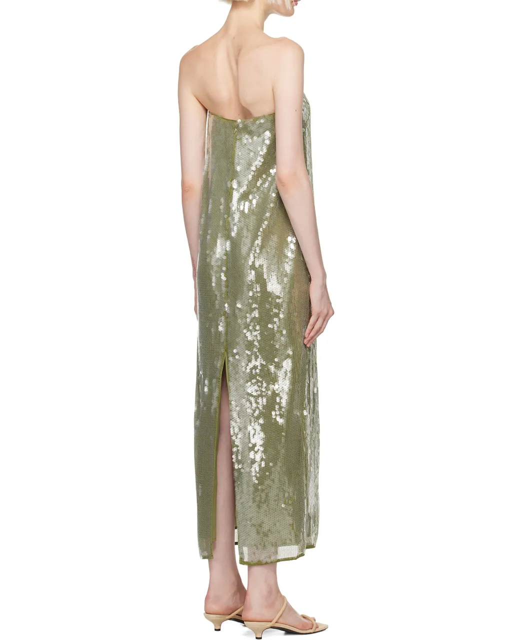 Casey Strapless Sequin Dress