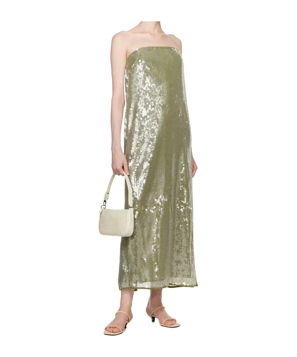 Casey Strapless Sequin Dress