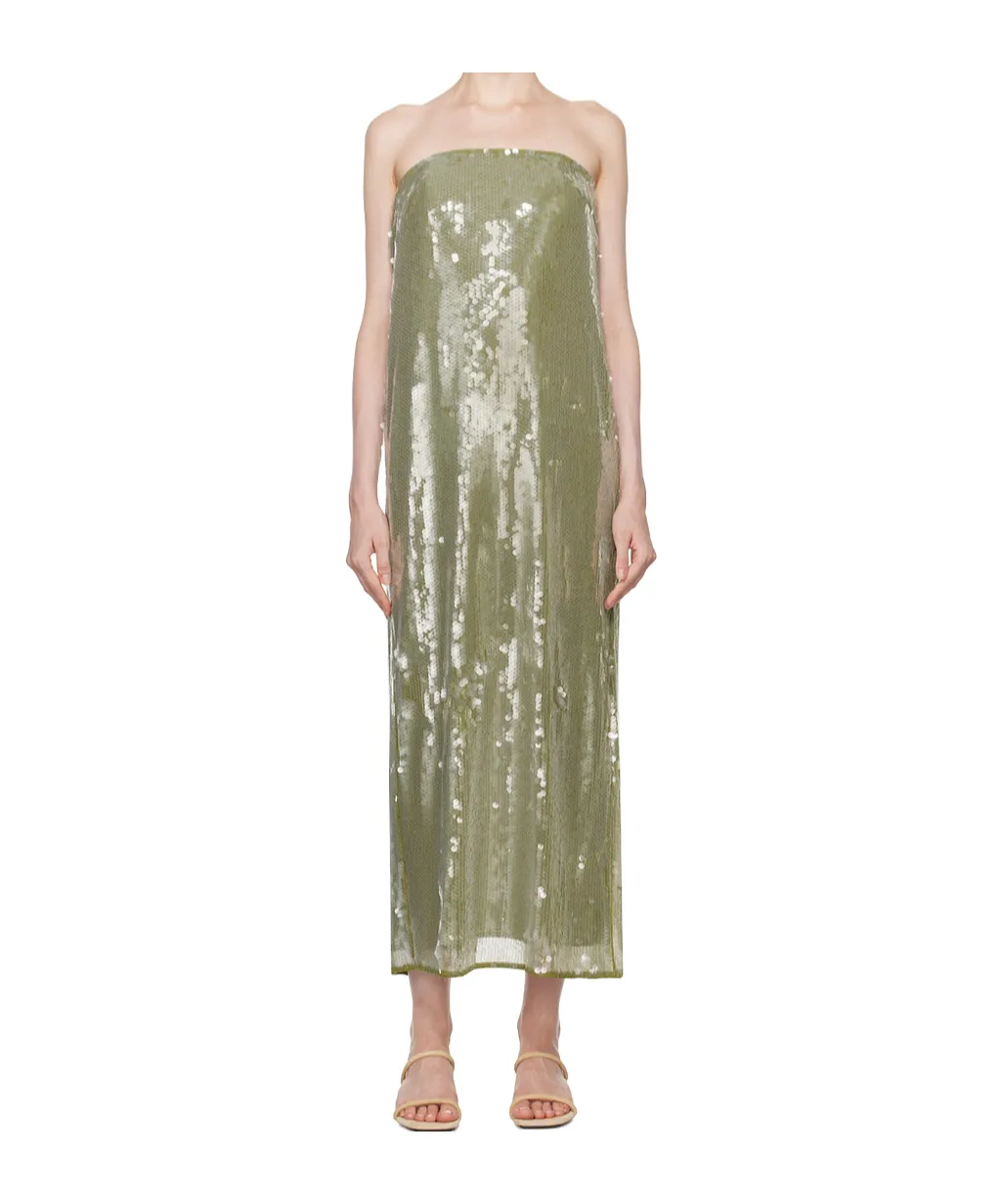 Casey Strapless Sequin Dress