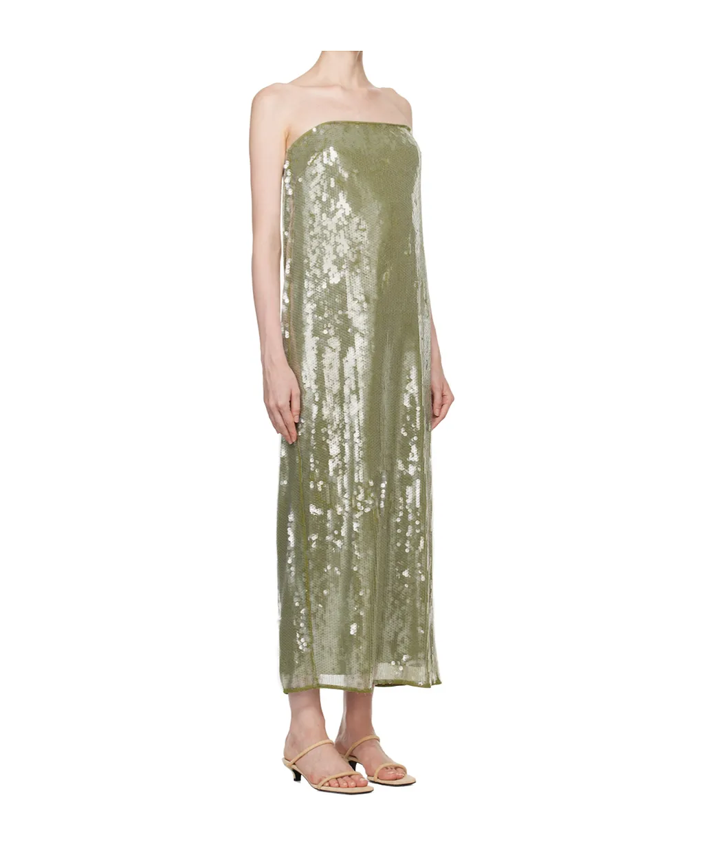 Casey Strapless Sequin Dress