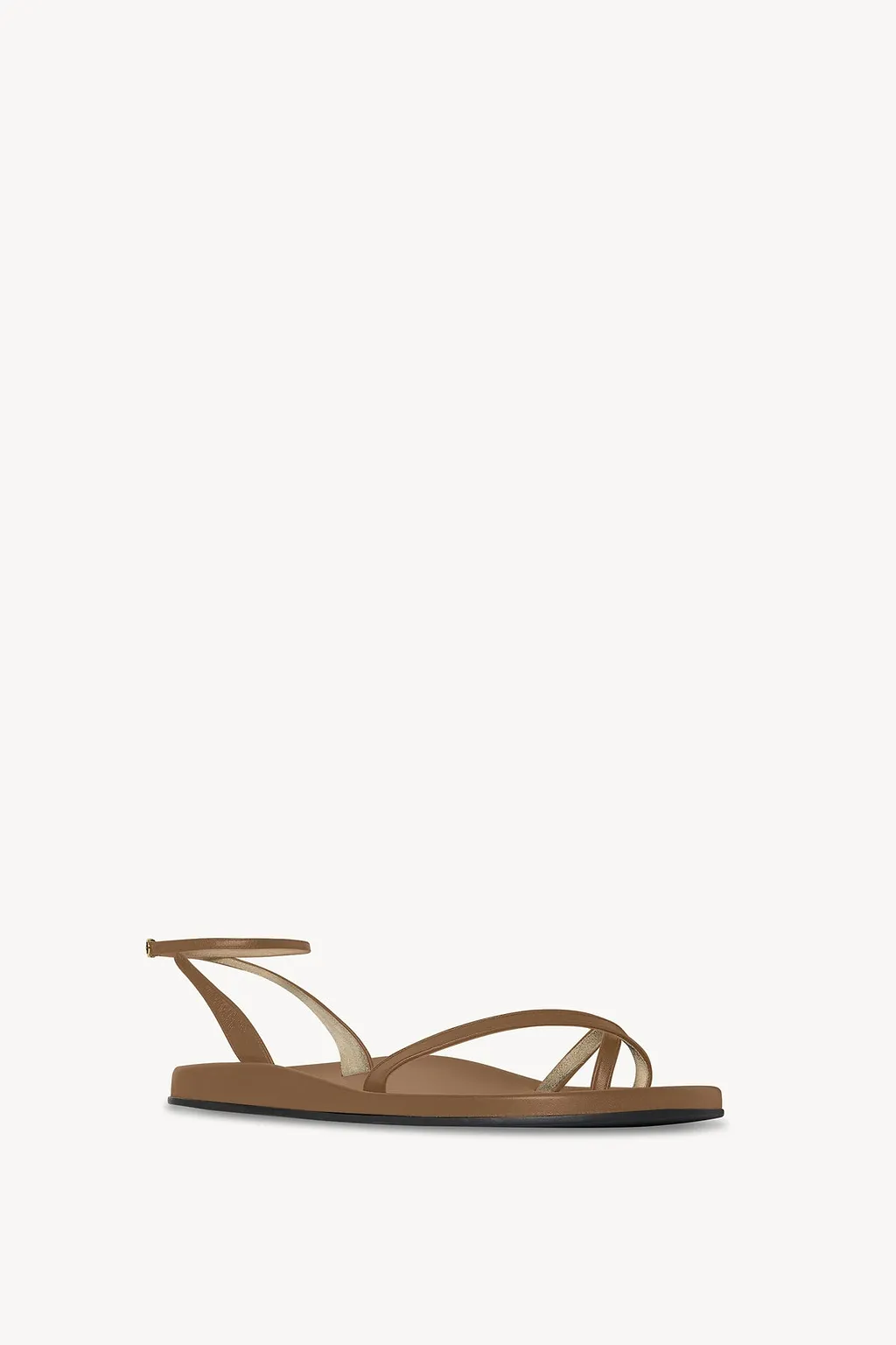 Hugh Ankle-Strap Leather Sandals