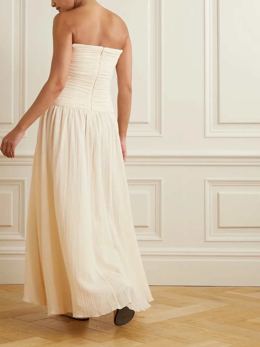 Hightide Asymmetrical Pleated Dress