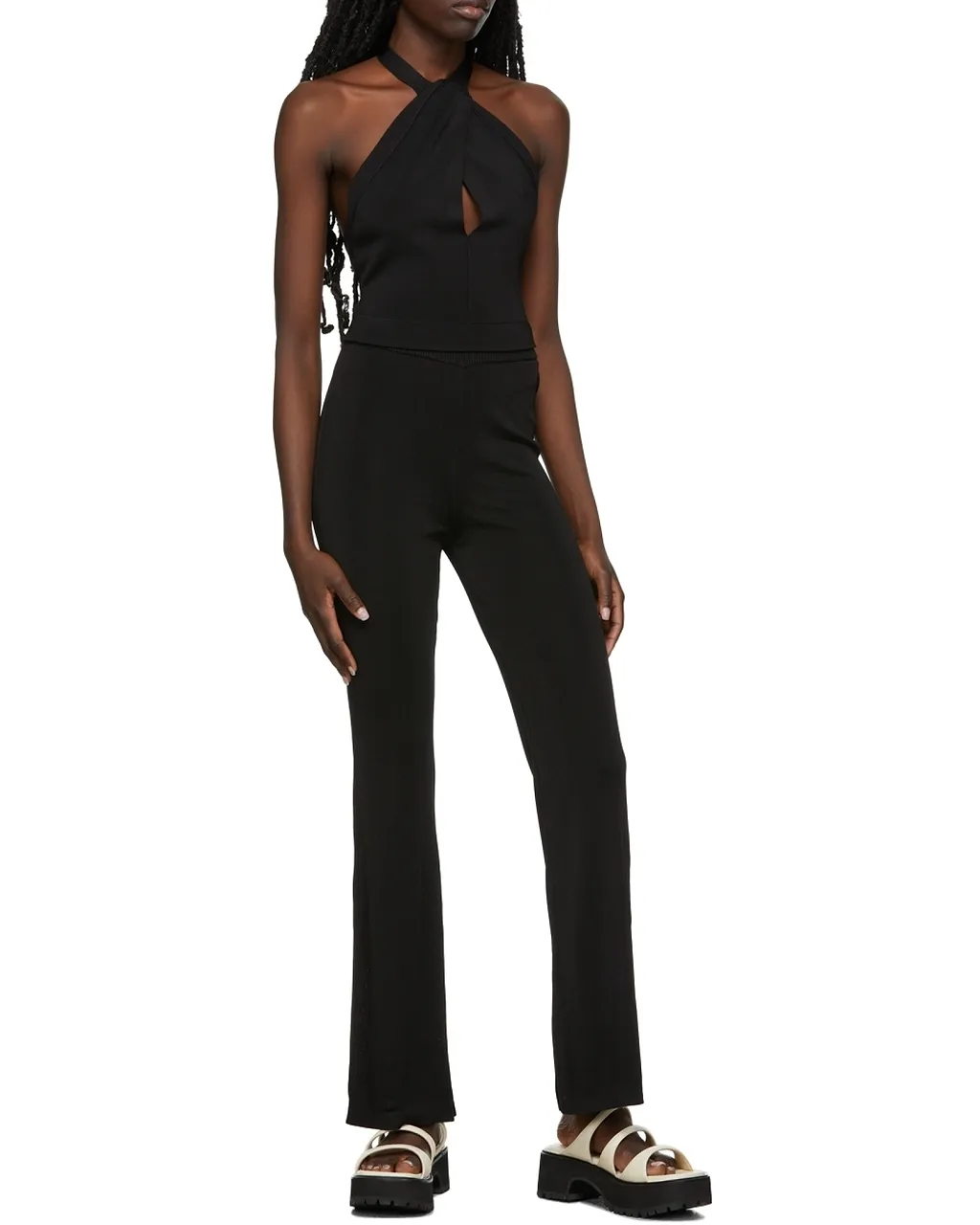 Logo Knitted Sleeveless Vest