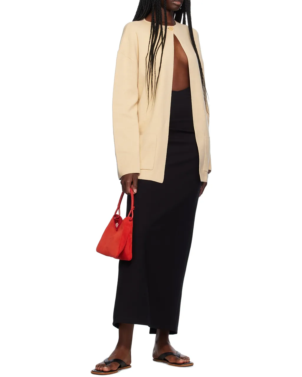 Long-Sleeved Cardigan