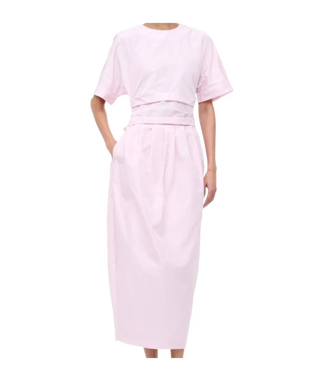Michelina Tie-Waist Midi Dress