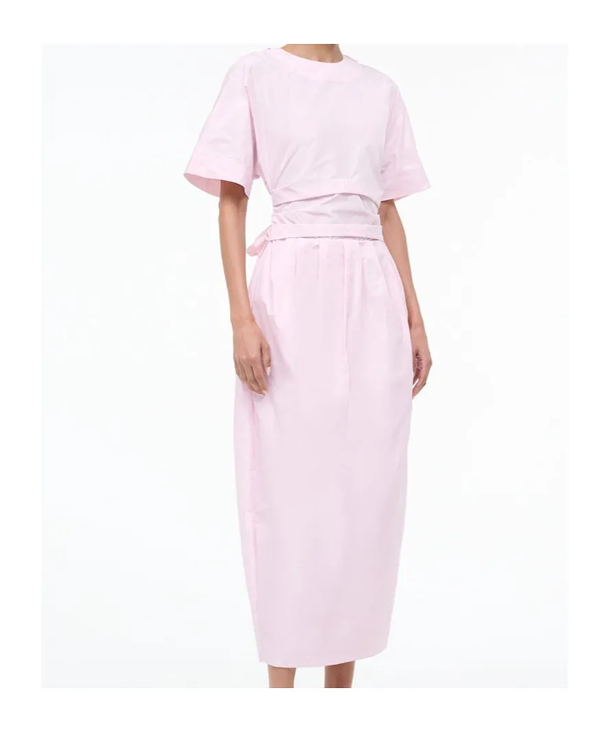 Michelina Tie-Waist Midi Dress