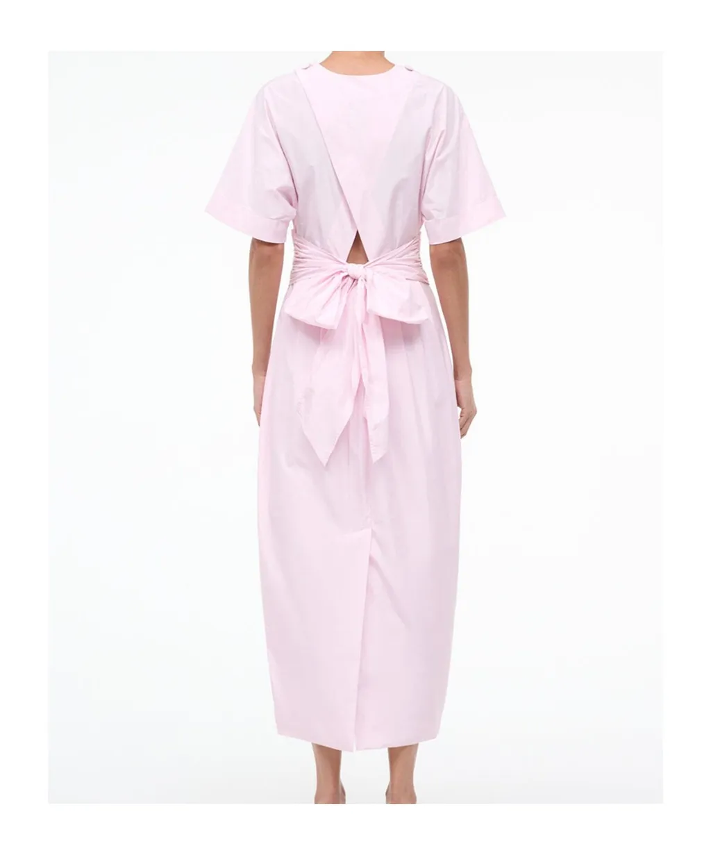 Michelina Tie-Waist Midi Dress