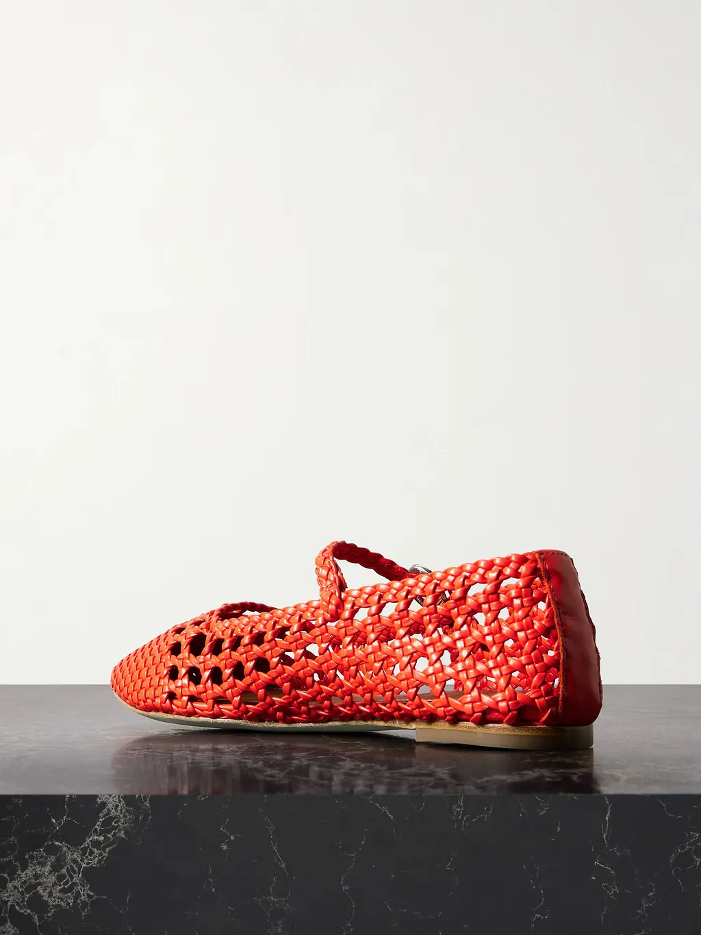 Nell Mary Jane Woven Ballet Shoes