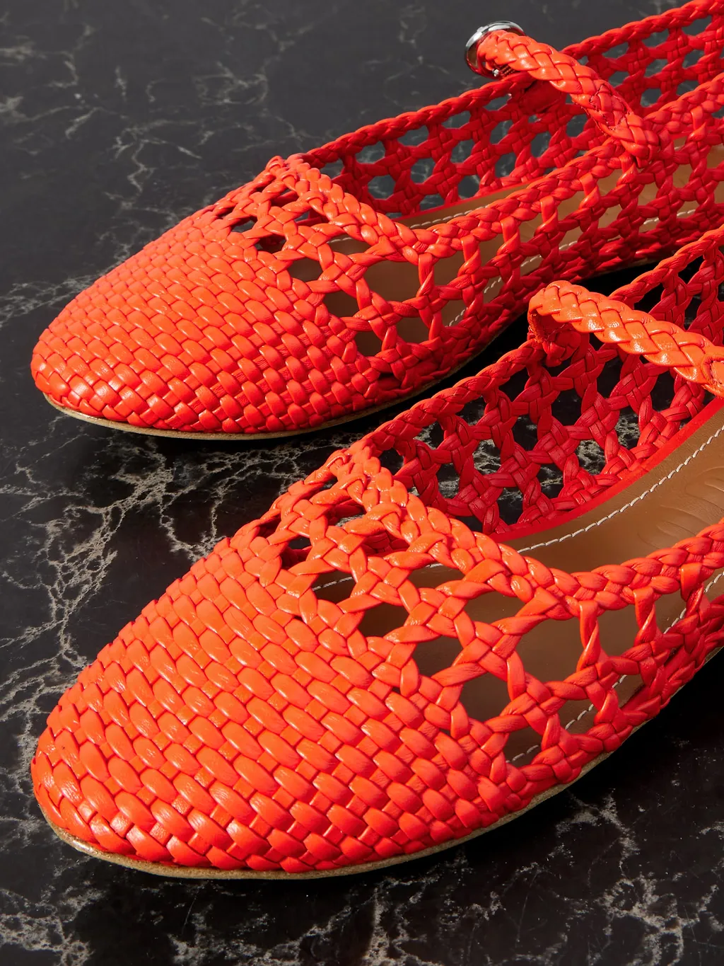 Nell Mary Jane Woven Ballet Shoes