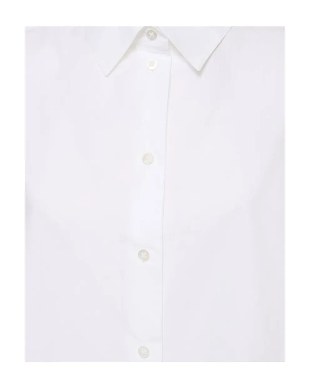 Long-Sleeved Poplin Shirt
