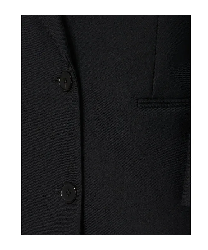 Long-Sleeved Suit Coat
