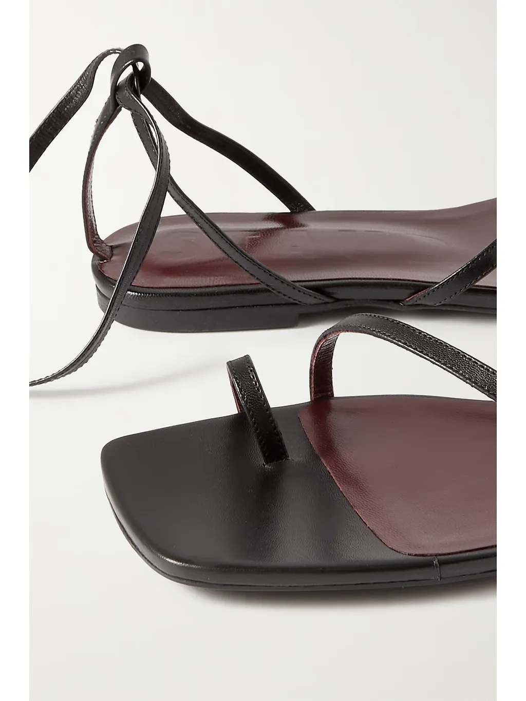 Nicola Lace-Up Leather Sandals