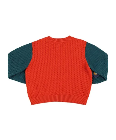 Spliced Knitted Sweater