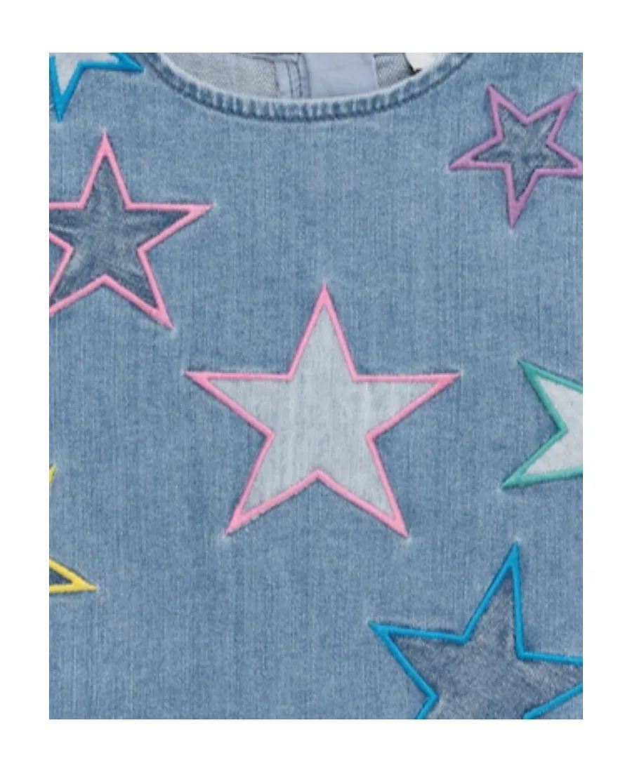 Star Embroidered Dress