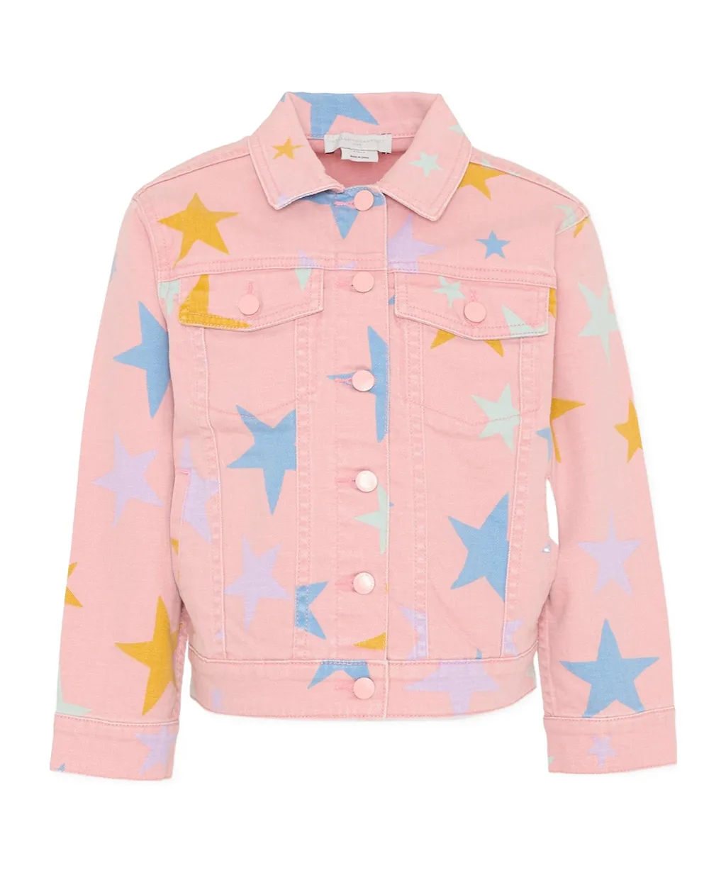 Stella Mccartney Kids Star-Printed Buttoned Jacket
