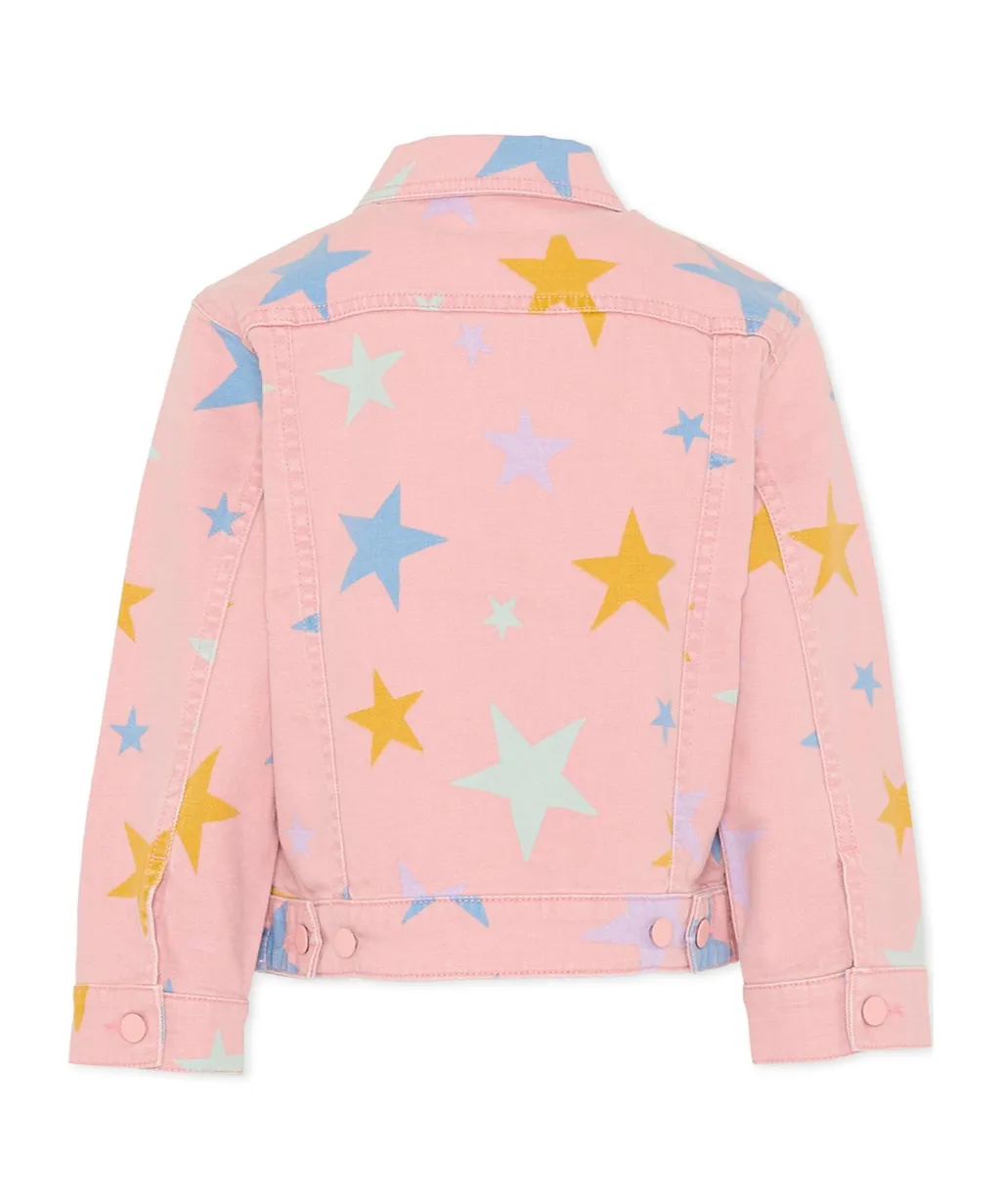 Stella Mccartney Kids Star-Printed Buttoned Jacket