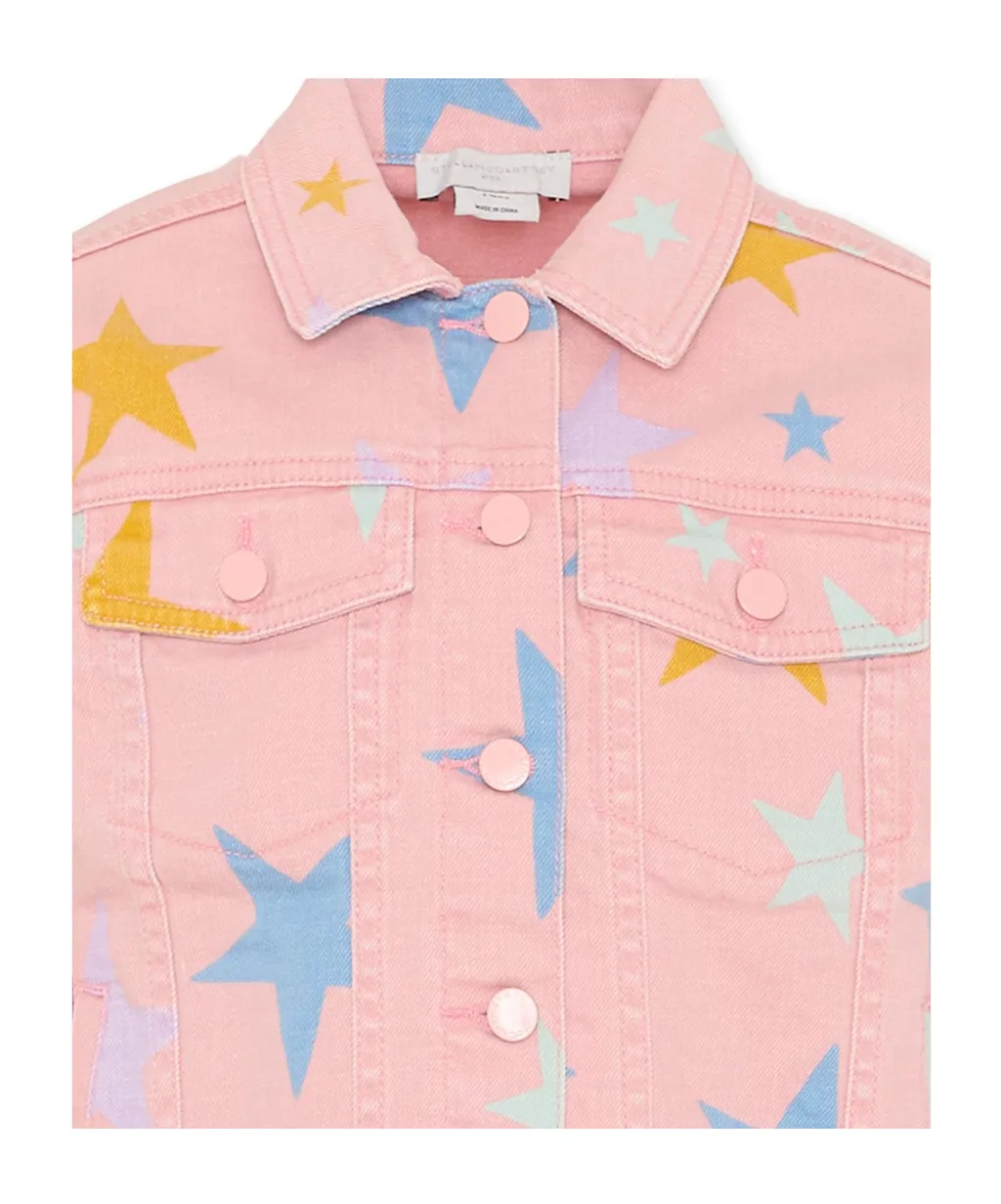 Stella Mccartney Kids Star-Printed Buttoned Jacket