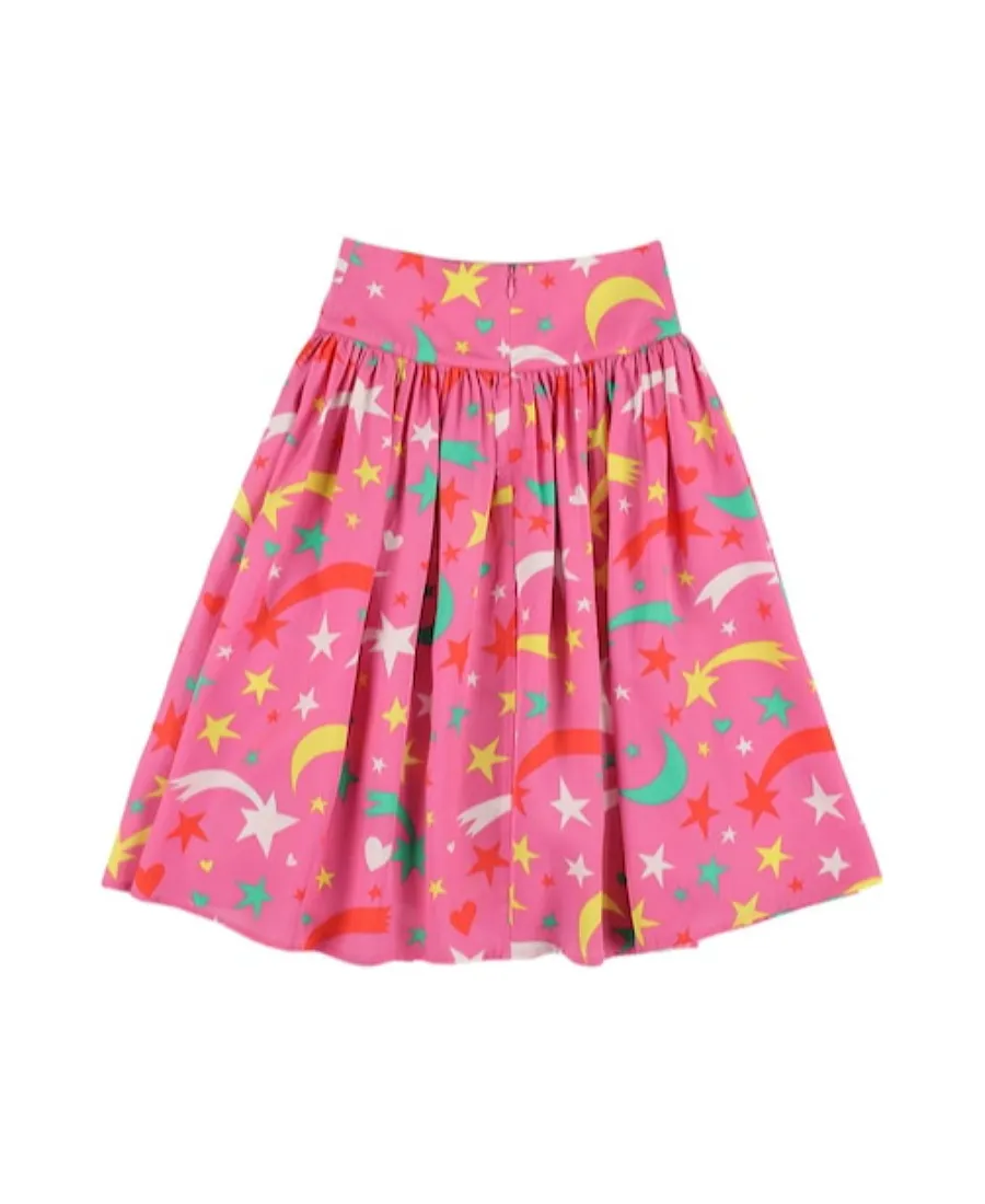Star Printed Skirt