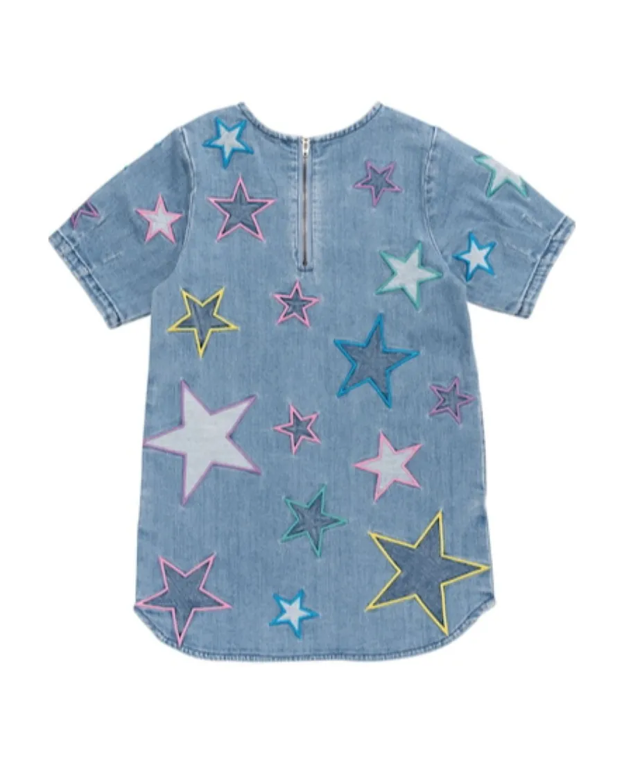 Star Embroidered Dress