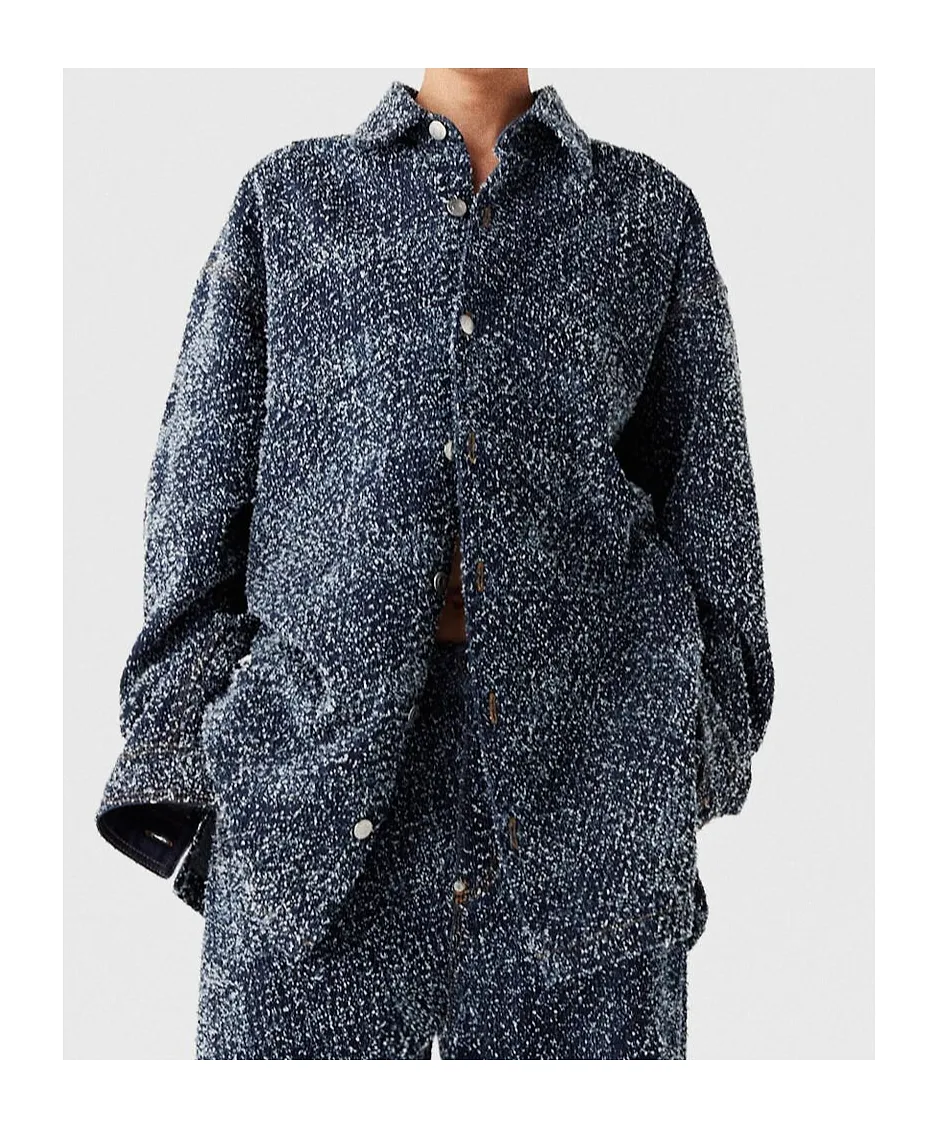 Stella Mccartney Boucle Denim Overshirt