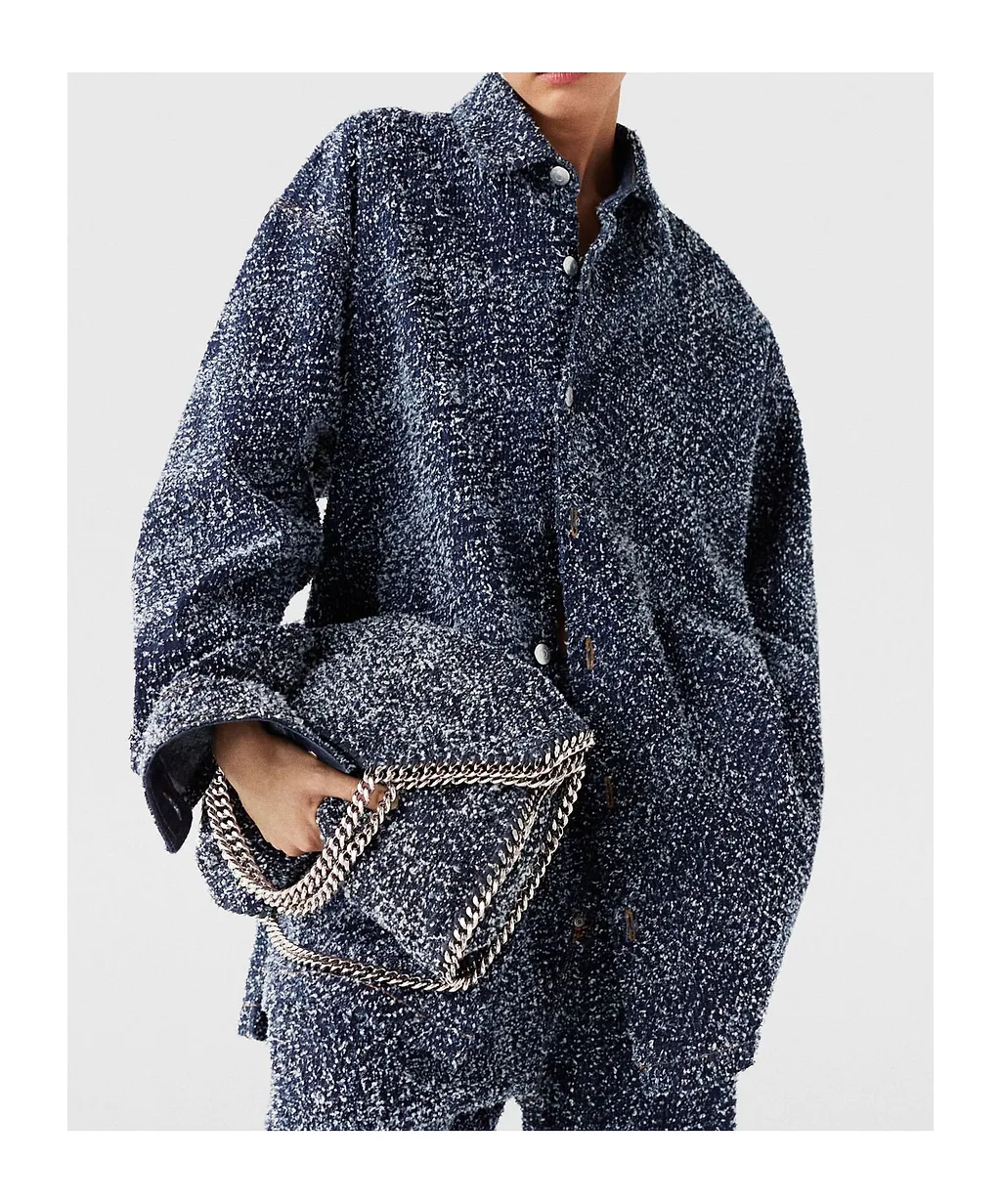 Stella Mccartney Boucle Denim Overshirt