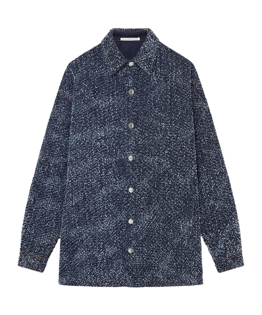 Stella Mccartney Boucle Denim Overshirt