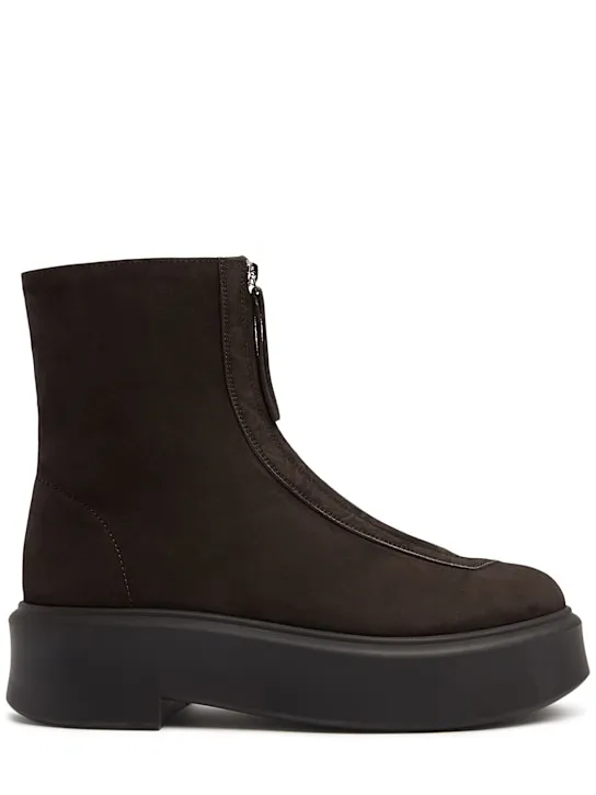 Round-Head Short Boots