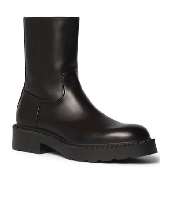 Round-Head Short Boots
