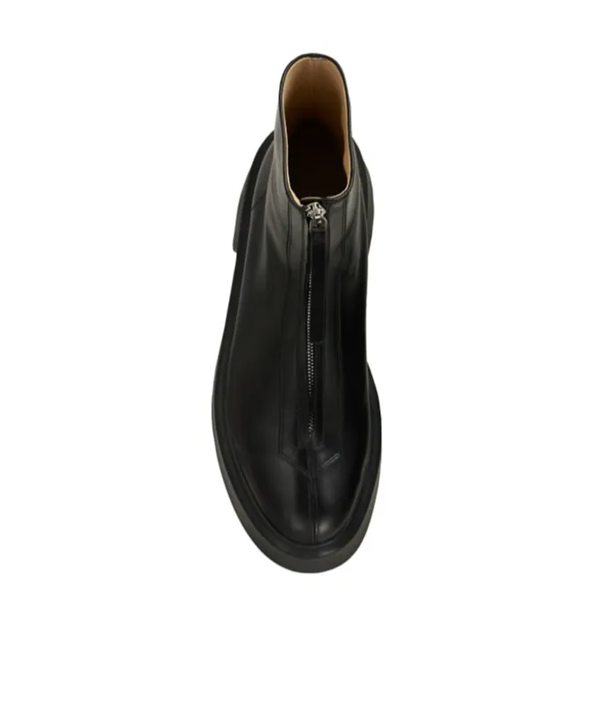 Round-Head Short Boots