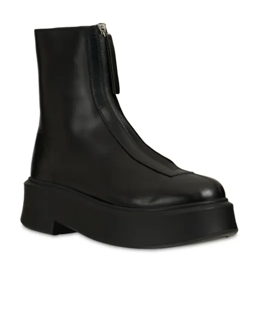 Round-Head Short Boots