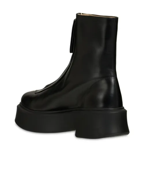 Round-Head Short Boots