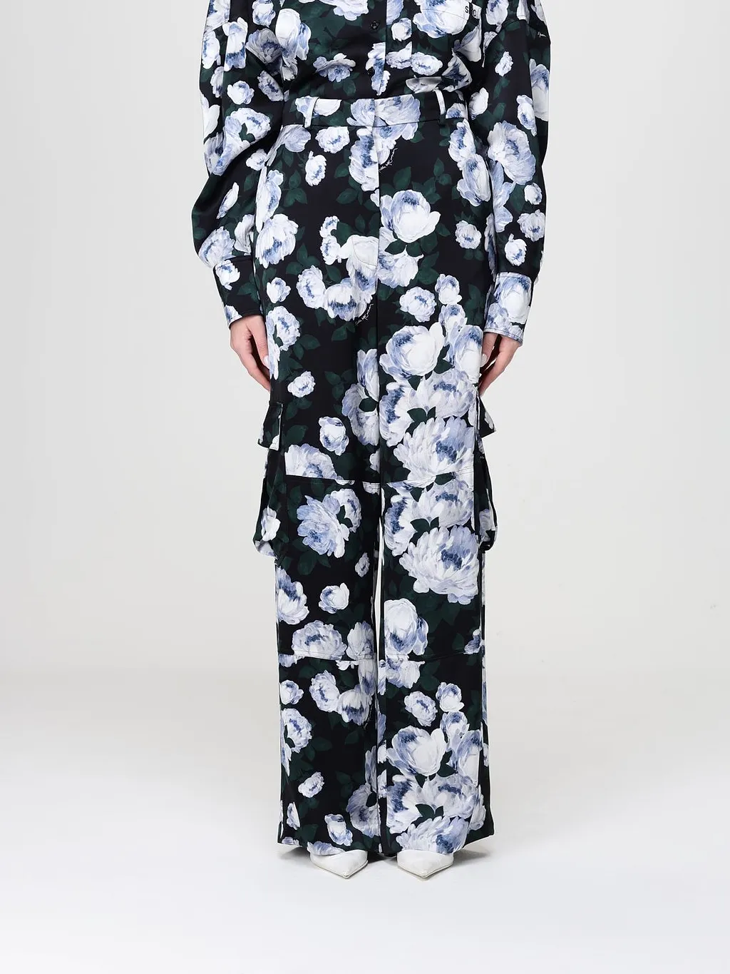 Stella Mccartney Flower Printed Pants